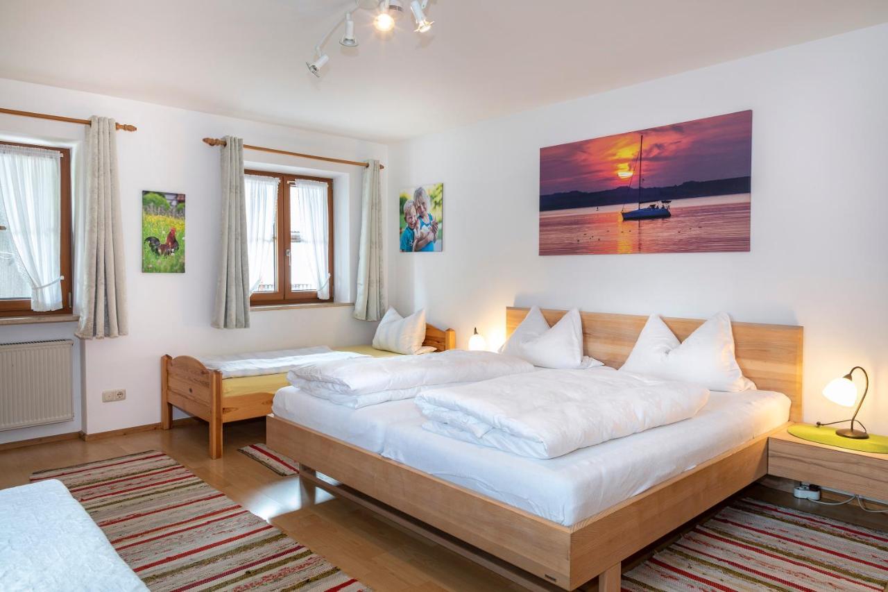 Zaisslhaeusl Hof Ferienwohnungen Übersee Exteriér fotografie
