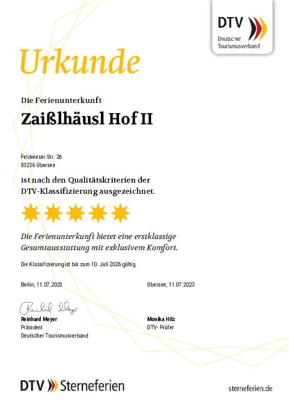 Zaisslhaeusl Hof Ferienwohnungen Übersee Pokoj fotografie